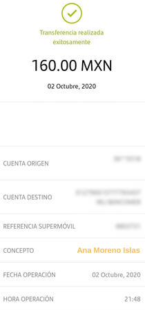Ejemplo Transferencia